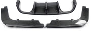 Achterbumper Lipspoiler Diffuser - Voor BMW E92 Coupe/E93 Cabriolet M3 (2008-2013) - Koolstofvezel - Auto accessoires