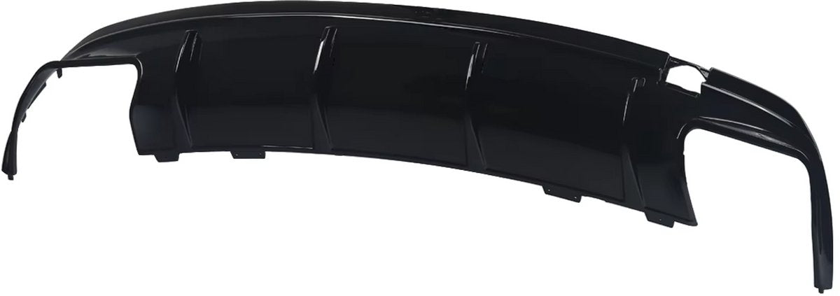 Voorbumper met Uitlaat - Voor Mercedes CLA W117/C117/X117 (CLA260/CLA45)- Glanzend Zwart - Auto Accessoires
