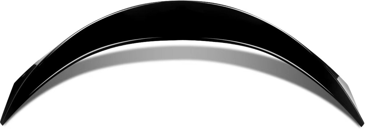 Achterklep Mid Spoiler Vleugel - JDM Stijl - Gloss Zwart - Voor Toyota Corolla Hatchback (2019-2022) - Auto Accessoires