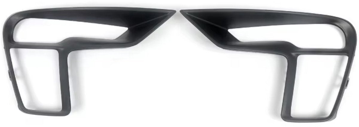 Mistlichtcover Zenix - Mistlicht Cover Bezel - Bescherming voor Ford Explorer (2018-2020) - Zwarte Bekleding