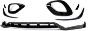 Voorbumper - Voor Mercedes C-Klasse W206 C300 2022-2024 - Auto accessoires - Lipspoiler - Mistlamp cover - Canard trim