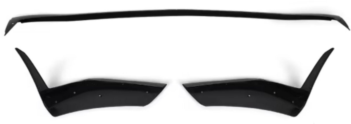 Front Splitter Spoiler Lip Aravon - M Sport Stijl - Gloss Zwart - Voor BMW 1 Serie F20/F21 (2015-2018) - Auto Accessoires