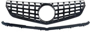Voorbumper - Voor Mercedes W207 C207 E-Klasse Coupe 2009-2013 - Auto accessoires - Voorgrille - Bumpercover voorzijde - GT-R Grille