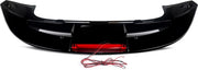 Achterbumper Spoiler Glanzend- Voor Ford Fiesta MK7/MK7.5 (2008-2019)- ST Stijl - Glanzend Zwart