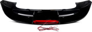 Spoiler Stridon - Achterbumper Spoiler Glanzend - Voor Ford Fiesta MK7/MK7.5 (2008-2019) - ST Stijl - Glanzend Zwart