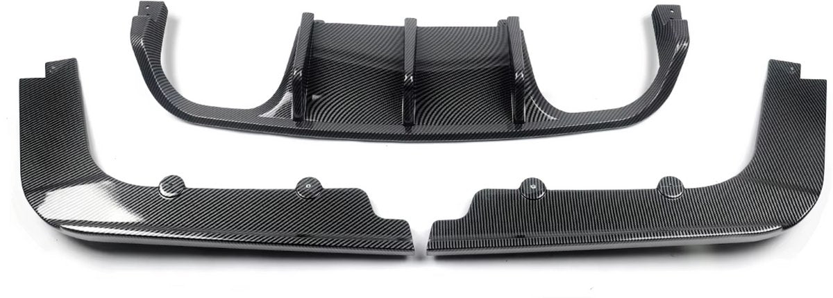 Achterbumper Lipspoiler Diffuser - Voor BMW E92 Coupe/E93 Cabriolet M3 (2008-2013) - Koolstofvezel - Auto accessoires