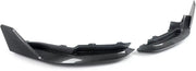 Voorbumper Splitter Lip Schorten - Voor BMW G80 M3/G82 Coupe (2021-2023) - MP Stijl - Koolstofvezel Look - Auto accessoires