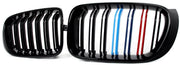 Grille - Voor BMW E92 E93 325i 335i LCI 2010-2014 - Auto accessoires - Niergrille - M kleur - Gloss Zwart