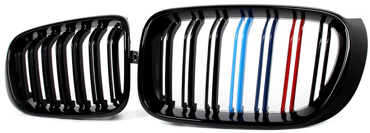 Grille - Voor BMW E92 E93 325i 335i LCI 2010-2014 - Auto accessoires - Niergrille - M kleur - Gloss Zwart