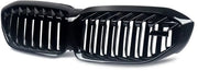 Voorbumper grille Ignitor - Voor BMW G20/G21 3 Serie (2019+) - M5 Stijl - Gloss Black - Auto accessoires