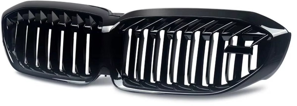 Voorbumper grille Ignitor - Voor BMW G20/G21 3 Serie (2019+) - M5 Stijl - Gloss Black - Auto accessoires
