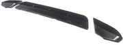 Voorbumper Lip Kinetron - Voorbumper Spoiler Lip - Voor BMW X3M F97/X4M F98 (2019-2022) - Gloss Zwart/Koolstofvezel Look - Auto accessoires