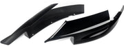 Apex EdgeWings - Side Hoek Splitters Voorbumper - Set van 2 - Voor BMW F10 M5 Sedan (2010-2016) - Zwarte Look