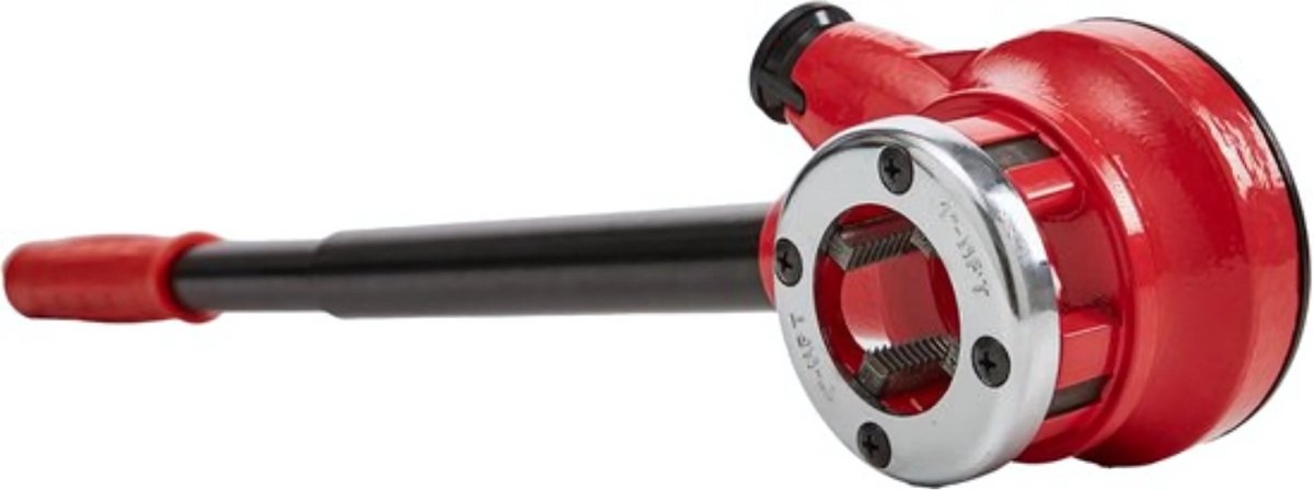 Pijpdraad snijgereedschap Set - 6-delig - Pijp snijder - Ratel snijdgereedsschap - 1/4" tot 1-1/4" NPT - In Koffer - Voor Water- & Gasleidingen