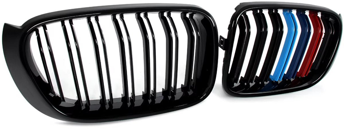 Voorbumper - Voor BMW F22/F23 2 Serie Coupe - Auto accessoires - Niergrille - M-Kleur - Gloss Zwart