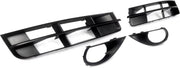 Grille - Voor Audi Q7 MK1 Standaard Bumper 2010-2015 - Auto accessoires - Mistlichtgrille - Bumpercover voorzijde