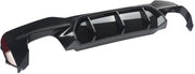 Achterbumper - Voor BMW 5-Serie G30 M Sport 2017-2019 - Auto accessoires - Diffuser - Carbon Look - M5 stijl