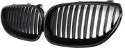Voorbumper - Voor BMW E60/E61 5-Serie 2004-2009 - Auto accessoires - Niergrille - M stijl - Gloss Zwart