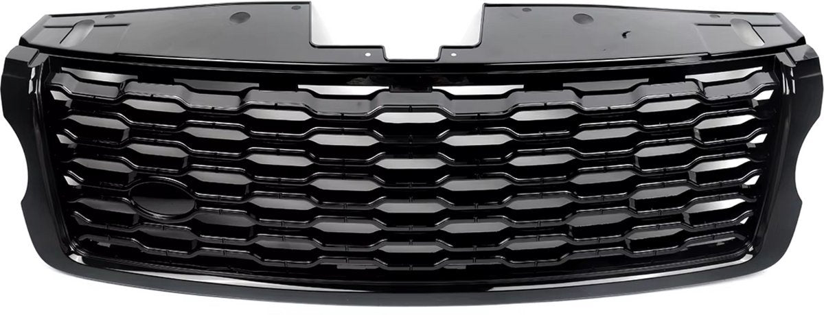 Voorbumper Grille Vaylen - Facelift Look - Glanzend Zwart - Voor Range Rover L405 Vogue (2013-2017)