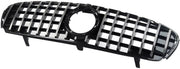 Grille GTR Velaro - GTR Stijl Grille - Chroom/Zwart - Voor Mercedes GLC W253/X253 GLC300, GLC350, GLC43 (2020+)