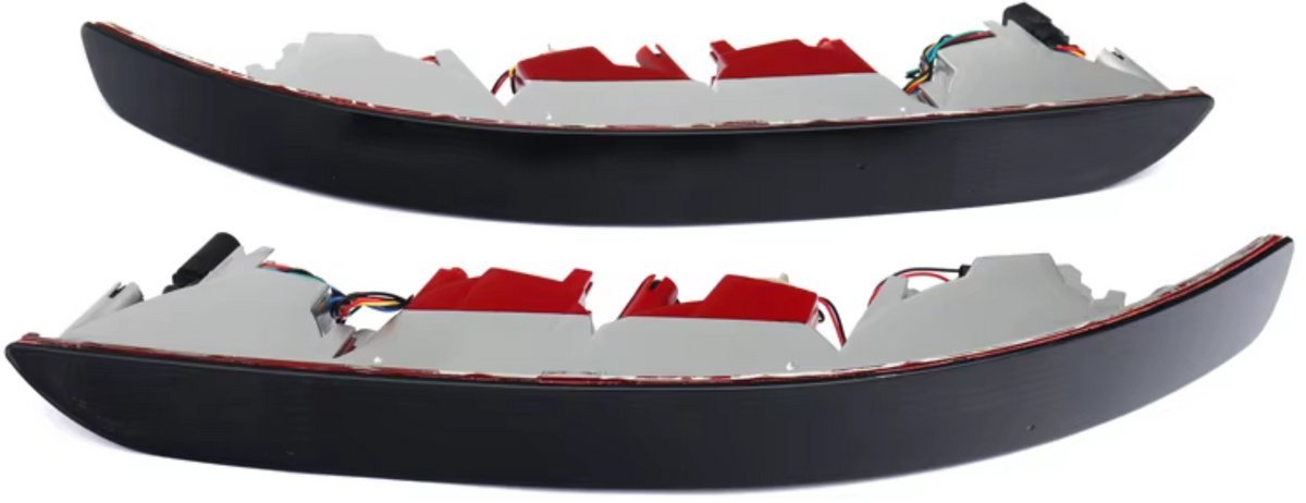 Remstoplamp - Achterbumper Onderzijde - Voor Audi Q5 (2009-2017) - Gerookte Lens - Set van 2 - Auto Accessoires