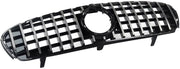 Grille GTR Velaro - GTR Stijl Grille - Chroom/Zwart - Voor Mercedes GLC W253/X253 GLC300, GLC350, GLC43 (2020+)