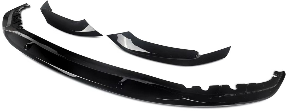 Voorbumper - Voor BMW 5-Serie G30 2017-2020 - Auto accessoires - Lipspoiler - Gloss Zwart - M Performance stijl