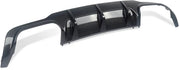 Achterbumper Diffuser Lip - Voor Mercedes C-Klasse W204/C204 - Carbon Look - C63 Coupe Stijl - Auto Accessoires