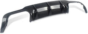 Diffuser Lip Stratos - Achterbumper Diffuser Lip - Voor Mercedes C-Klasse W204/C204 - Carbon Look - C63 Coupe Stijl - Auto Accessoires