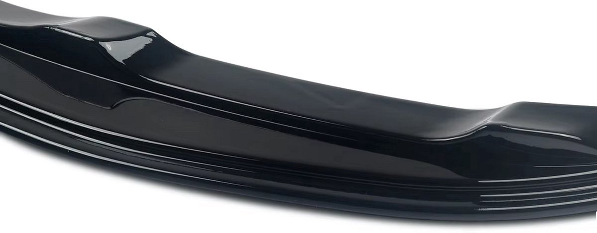 Splitter Lip Razor - Voorbumper Bescherming Splitter Lip - Voor BMW 3 Serie E90/E91 M Sport (2005-2008) - Gloss Zwart - Auto accessoires