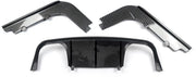 Diffuser Lipspoiler Voltrax - Achterbumper Lipspoiler Diffuser - Voor BMW E92 Coupe/E93 Cabriolet M3 (2008-2013) - Koolstofvezel - Auto accessoires