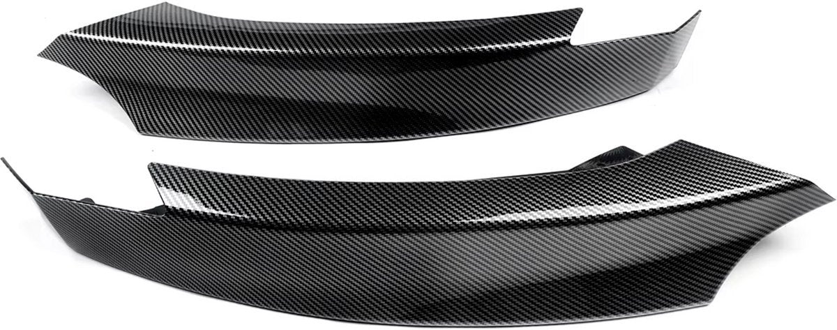 Zijspoiler Zorric - Zijspoiler Splitter Carbon - Voor BMW 1 Serie E82 M Sport (2007-2013) - Carbon Look - Auto accessoires