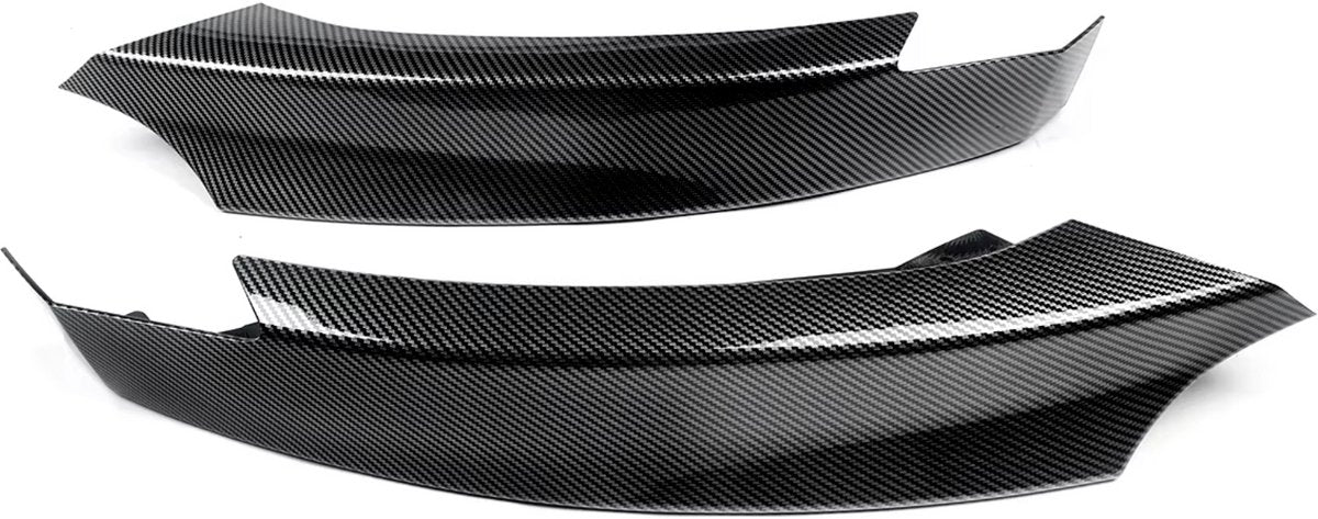 Zijspoiler Splitter Carbon- Voor BMW 1 Serie E82 M Sport (2007-2013)- Carbon Look - Auto accessoires
