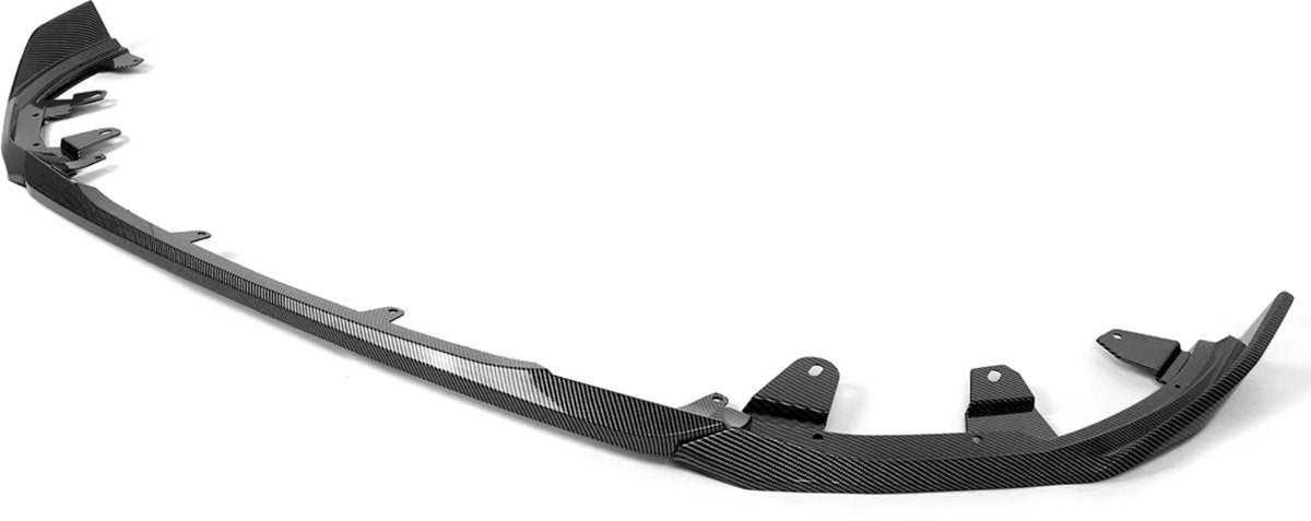 Velocity SplitterLip - Voorbumper - Carbon Look - Voor BMW 2 Serie G42 220i/230i/M240i (2022-2024) - Auto Accessoires
