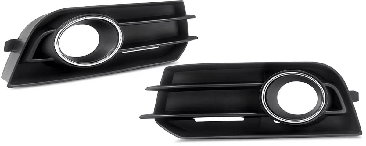 Grille - Voor Audi A1 8X 2010-2014 - Auto accessoires - Mistlichtgrille - Chroom accenten