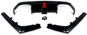 F1 Stijl Achterdiffuser met LED - Zwart - Voor BMW M3/M4 F80/F82/F83 - Performance Look