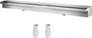 Zwembad fontein - 59CM - Waterval - RVS - Binnen en buiten - Met Connector Slang Klem PTFE Tape