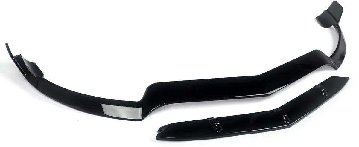 Voorbumper - Voor Mercedes E-Klasse W207 Coupe 2014-2016 - Auto accessoires - Lipspoiler - Gloss Zwart
