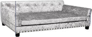 Hondenbank Princesso - 93cm - Hondenbed - Hondensofa op poten - Hondenzetel - Comfort en zacht - Afneembaar kussen - Zacht