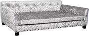 Hondenbank Princesso Fioren - 93cm - Hondenbed - Hondensofa op poten - Hondenzetel - Comfort en zacht - Afneembaar kussen - Zacht
