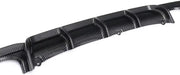 Achterbumper - Voor BMW F30/F31 M Sport - Auto accessoires - Dubbele uitlaat diffuser - Carbon Look