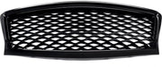 Voorbumper Zylent - Voor Infiniti Q50 2018-2022 - Auto accessoires - Voorgrille - Bumpercover voorzijde - Gloss Zwart