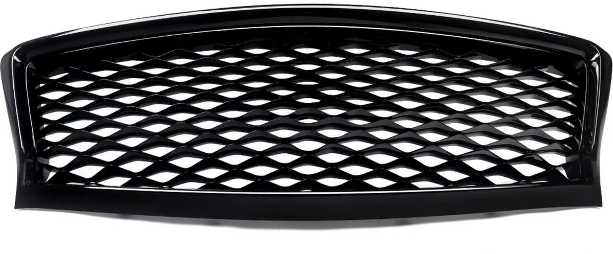 Voorbumper Zylent - Voor Infiniti Q50 2018-2022 - Auto accessoires - Voorgrille - Bumpercover voorzijde - Gloss Zwart