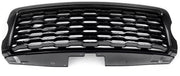 Voorbumper Grille Vaylen - Facelift Look - Glanzend Zwart - Voor Range Rover L405 Vogue (2013-2017)