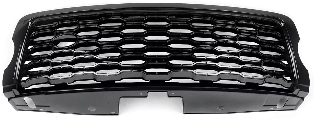Voorbumper Grille Vaylen - Facelift Look - Glanzend Zwart - Voor Range Rover L405 Vogue (2013-2017)