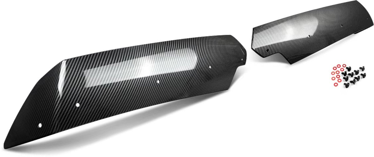Achterspoiler Winglets - Voor Chevrolet C7 (2014-2019)- Stage 2 - Carbon Fiber Look