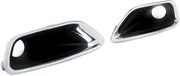 Mistlamp Frame Apexline - Chroom/Zwart - Voor Jeep Grand Cherokee (2017-2021) - Deksel Grille Set - Auto Accessoires