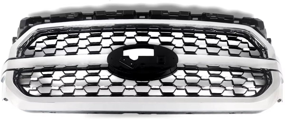 Voorbumper - Voor Ford F-150 2021-2023 - Auto accessoires - Racing grille - Honingraat rooster - Mesh stijl