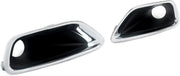 Mistlamp Frame - Chroom/Zwart - Voor Jeep Grand Cherokee (2017-2021) - Deksel Grille Set - Auto Accessoires