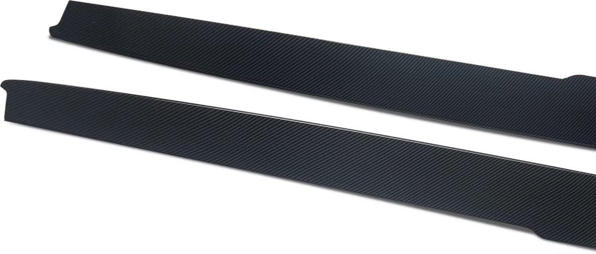 Zijrokken Paneelverlenging - ABS - Carbon Look - Voor BMW F10 528i (2011-2016) - Auto Accessoires